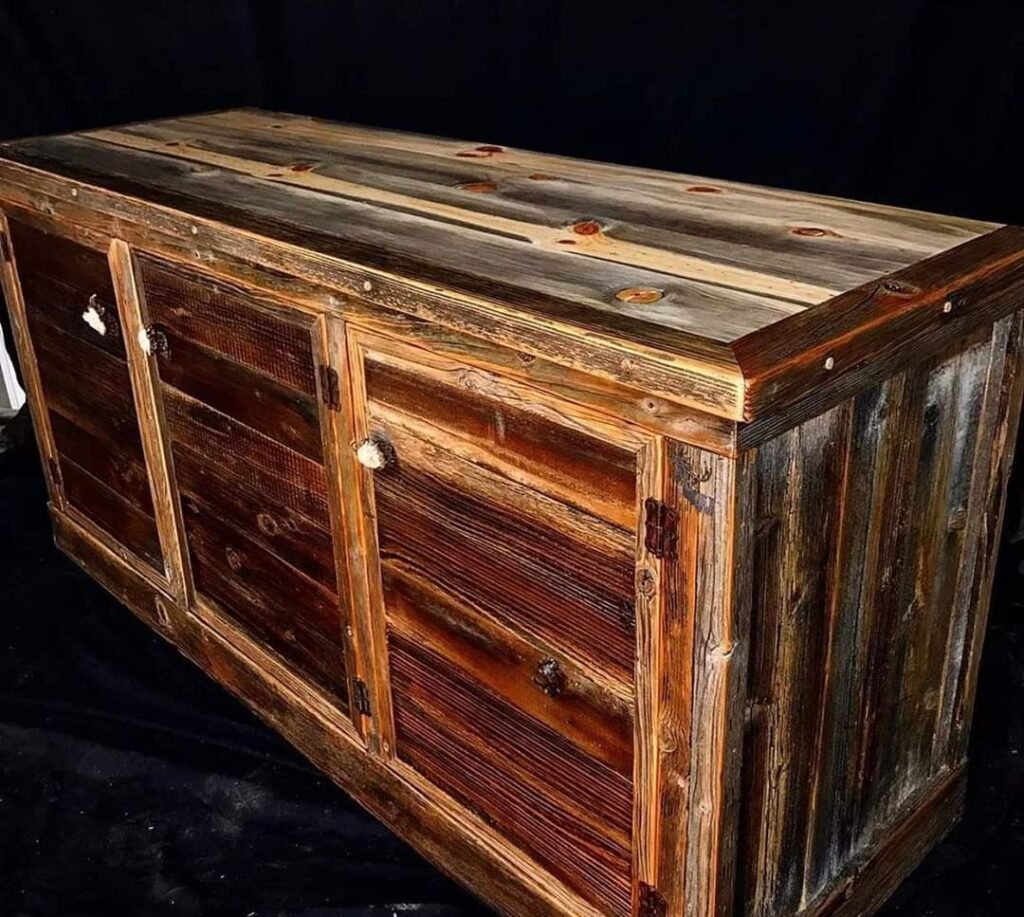 Barnwood dresser on sale for sale