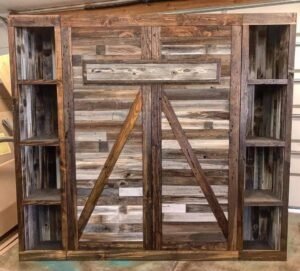 Barnwood Murphy Bed Custom Barnwood